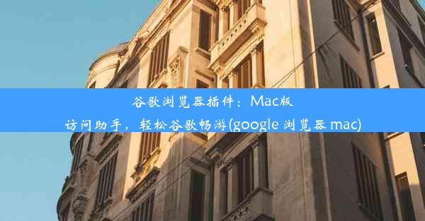 谷歌浏览器插件：Mac版访问助手，轻松谷歌畅游(google 浏览器 mac)